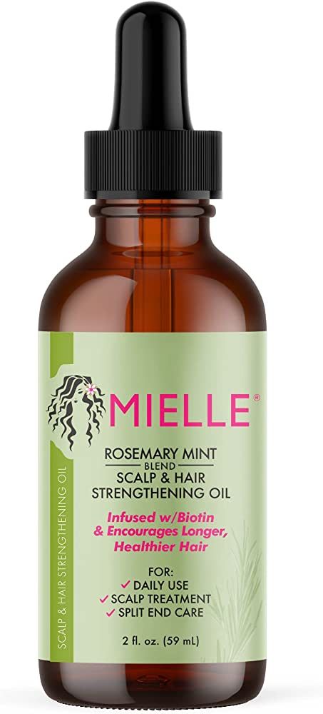Mielle Organics Rosemary Mint Scalp & Hair Strengthening Oil With Biotin & Essential Oils, Nouris... | Amazon (US)