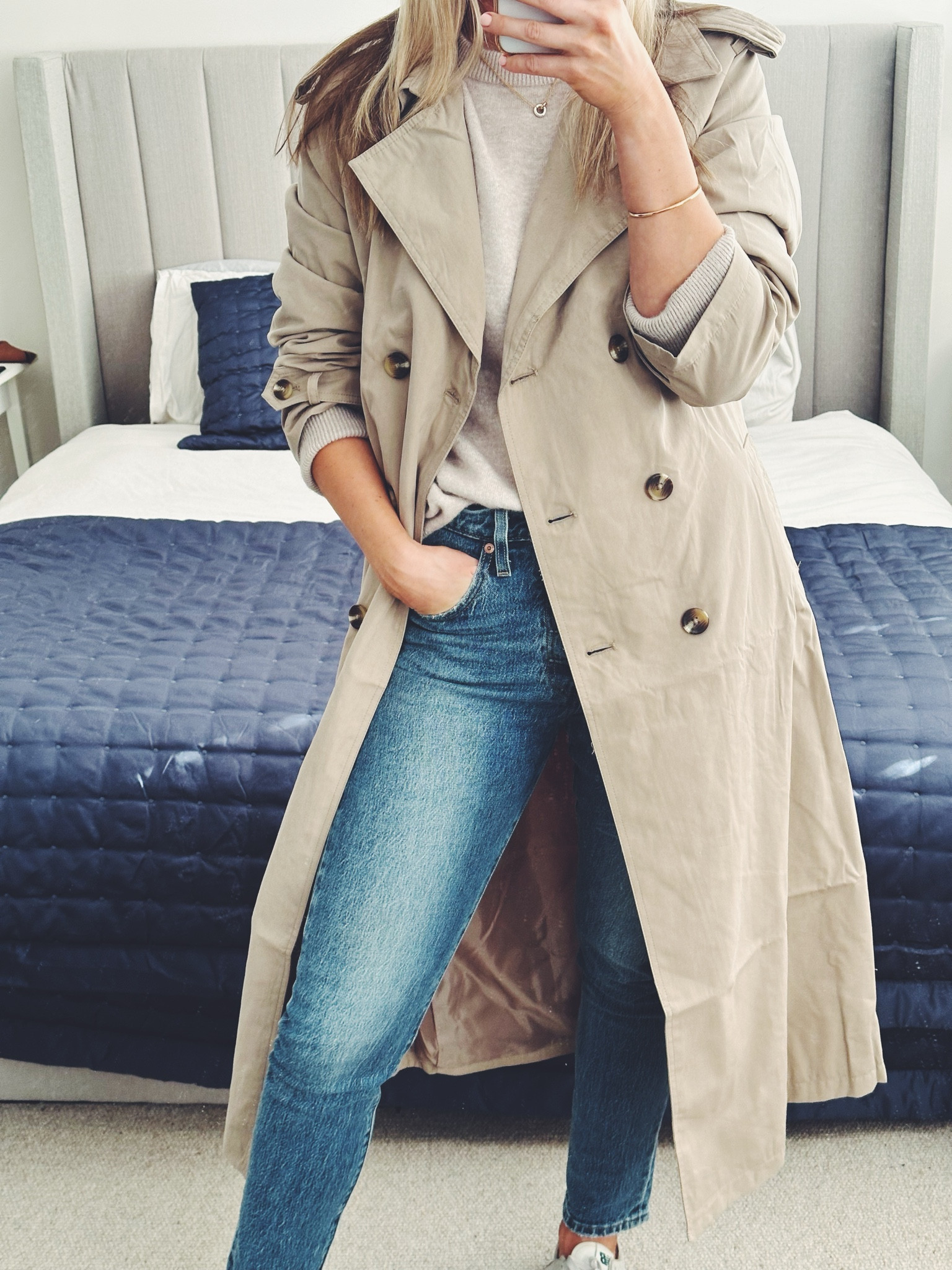 New trench… 
Bloody love it 

#newlook 

#LTKfindsunder50 #LTKfitness #LTKstyletip