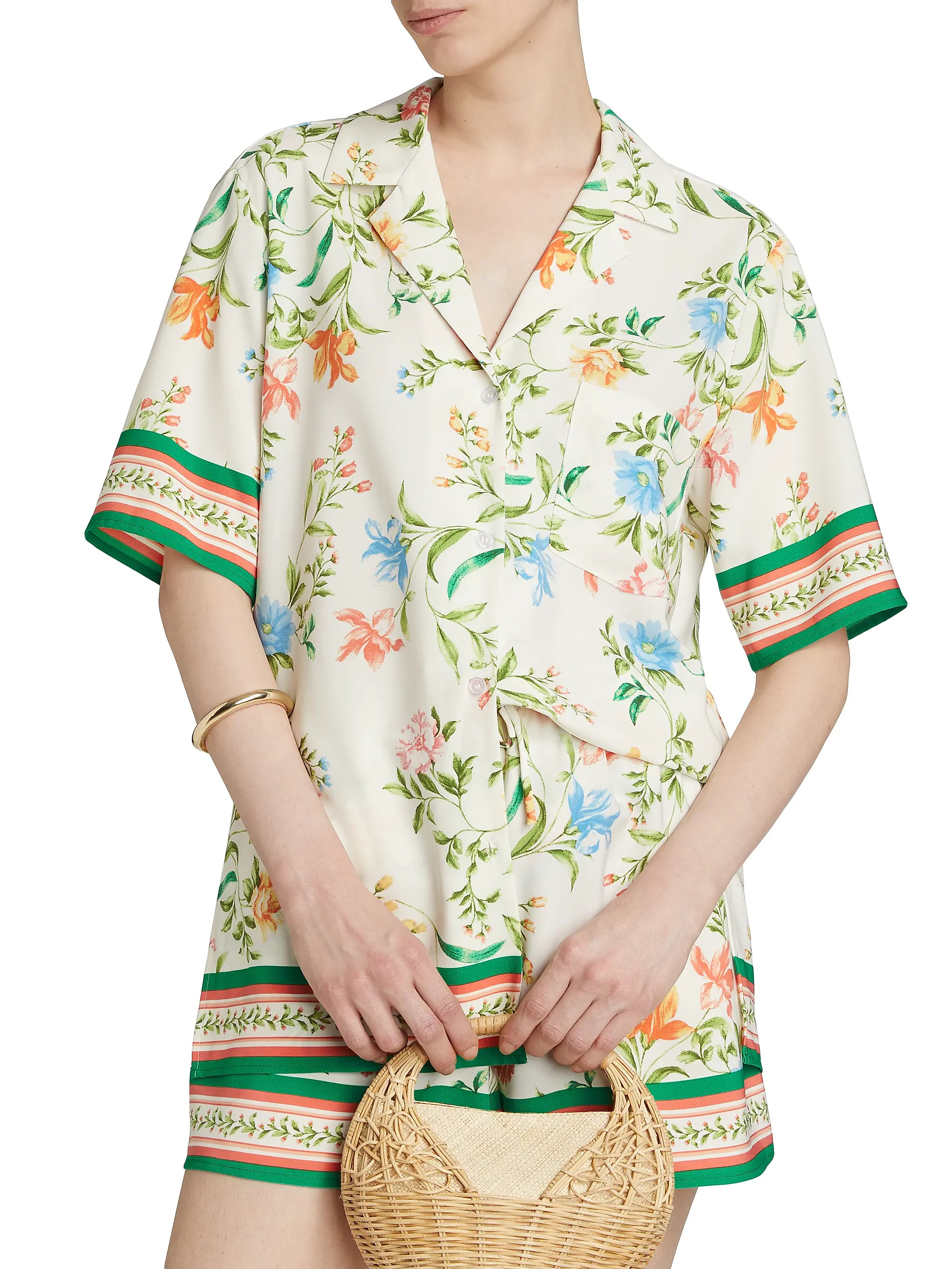 Carmen Floral Camp Shirt | Saks Fifth Avenue