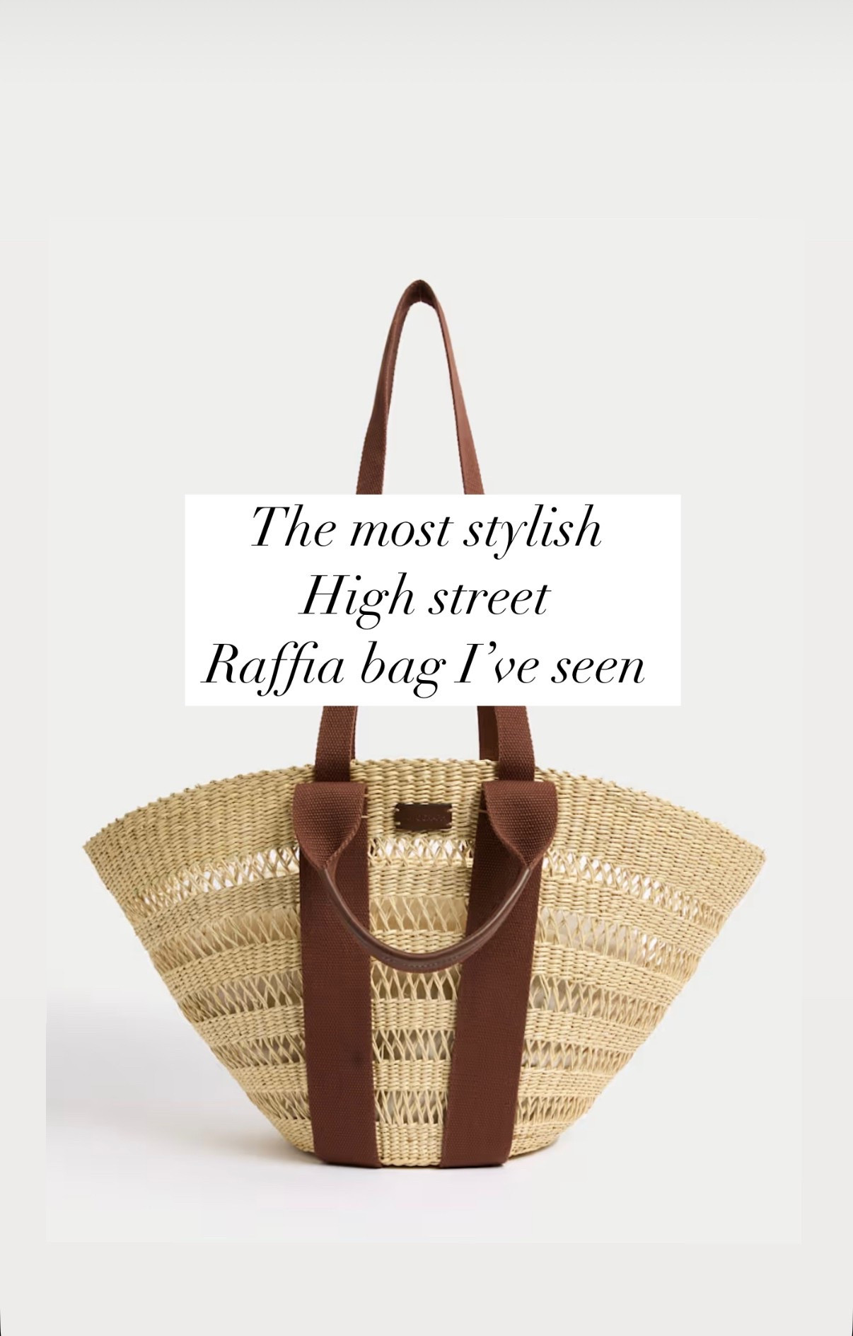 This bag is beautiful and comes with a canvas drawcord liner 
It looks premium and adds a chic bit of interest to any spring /summer outfit 


#LTKsummer #LTKtravel #LTKspring