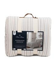 3pc Striped Comforter Set | TJ Maxx