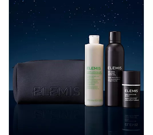 Elemis 3 Piece Men's Gift of Great Grooming Collection - QVC UK | QVC UK