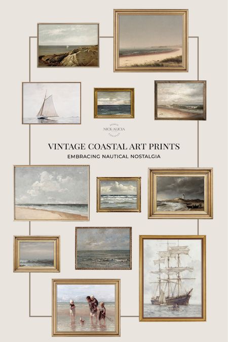 Vintage Coastal Art Prints: Charming, nautical and nostalgic



#LTKHome #LTKSeasonal #LTKFindsUnder50