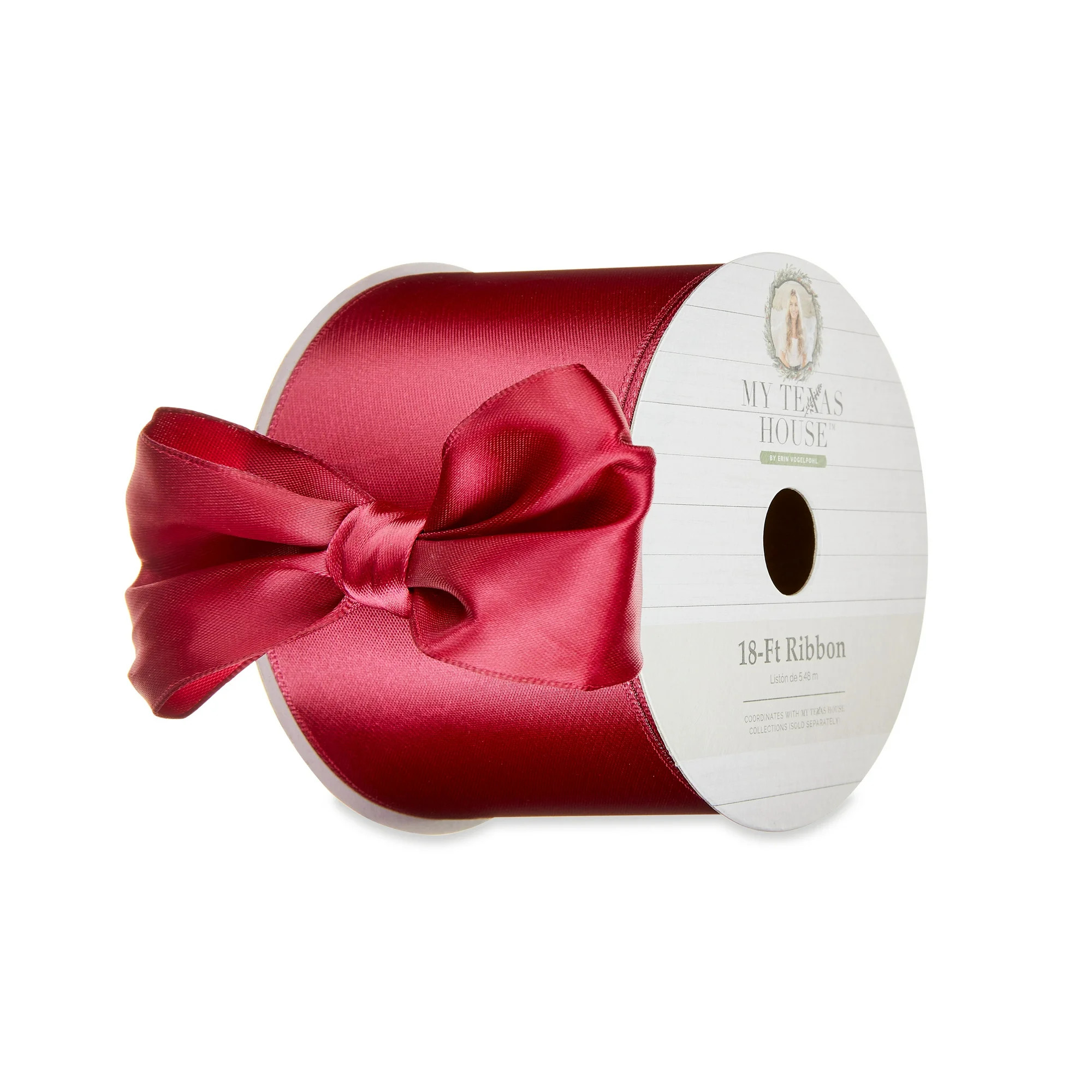 My Texas House Red Satin Ribbon, 18‘ | Walmart (US)