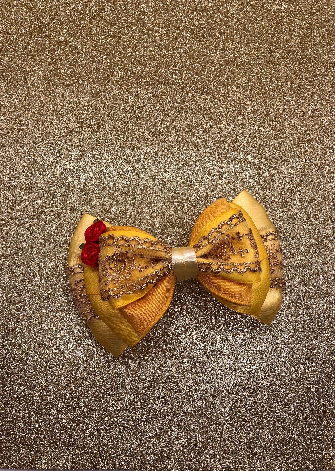 Rose Princess Inspired Hair Bow | Etsy (US)