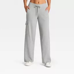 Women's High-Rise Sweater Cargo Pants - JoyLab™ | Target