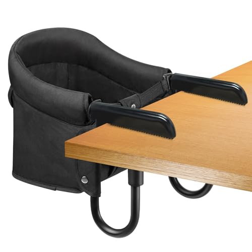 Hook On High Chair, Attach to Fast Table Chair,Clip on High Chair to Table,Foldable Storage Feeding Baby Seat for Baby Toddler Home and Travel,Lightweight Space-Saving Design,Portable High Chair | Amazon (US)
