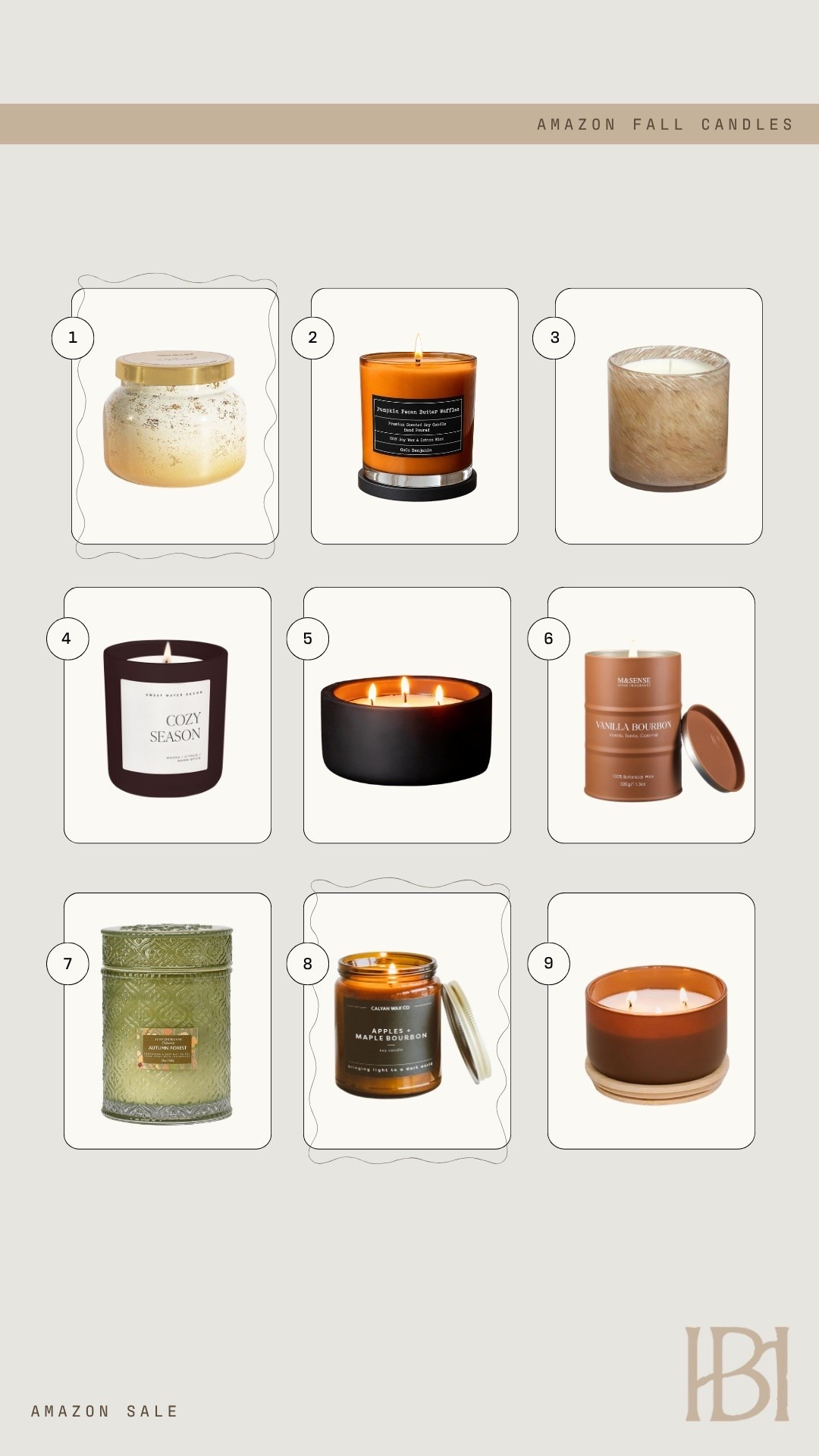 Cozy fall candles all from Amazon 🕯️🍂🎃 Amazon fall decor isn’t complete without a seasonal scent 🙌🏻

#LTKHome #LTKSeasonal