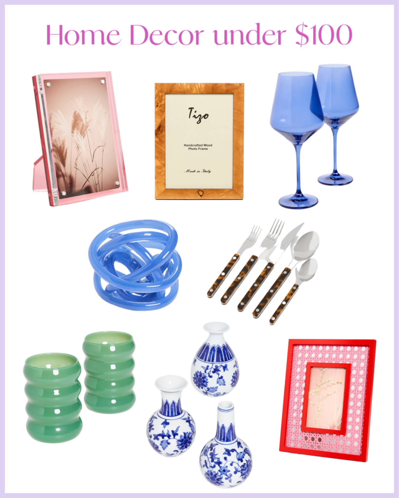 Home decor from shopbop under $100! Pops of color perfect for your kitchen or bookcase. 

#LTKhome #LTKFind #LTKunder100