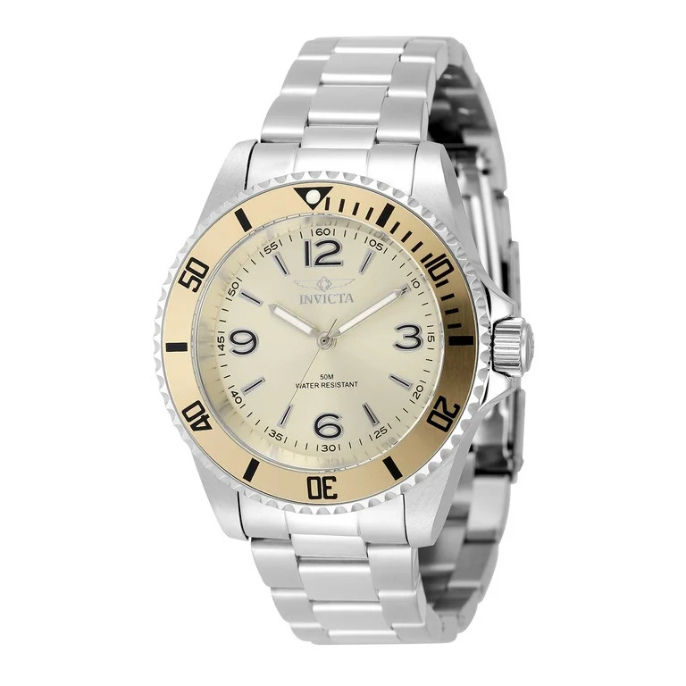 Invicta 49347 Pro Diver Silver Gold Face | Walmart (US)