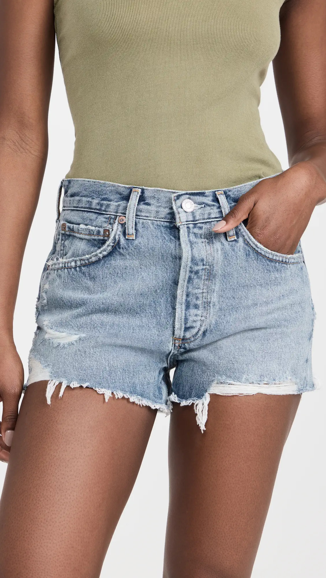 AGOLDE Parker Shorts | Shopbop | Shopbop