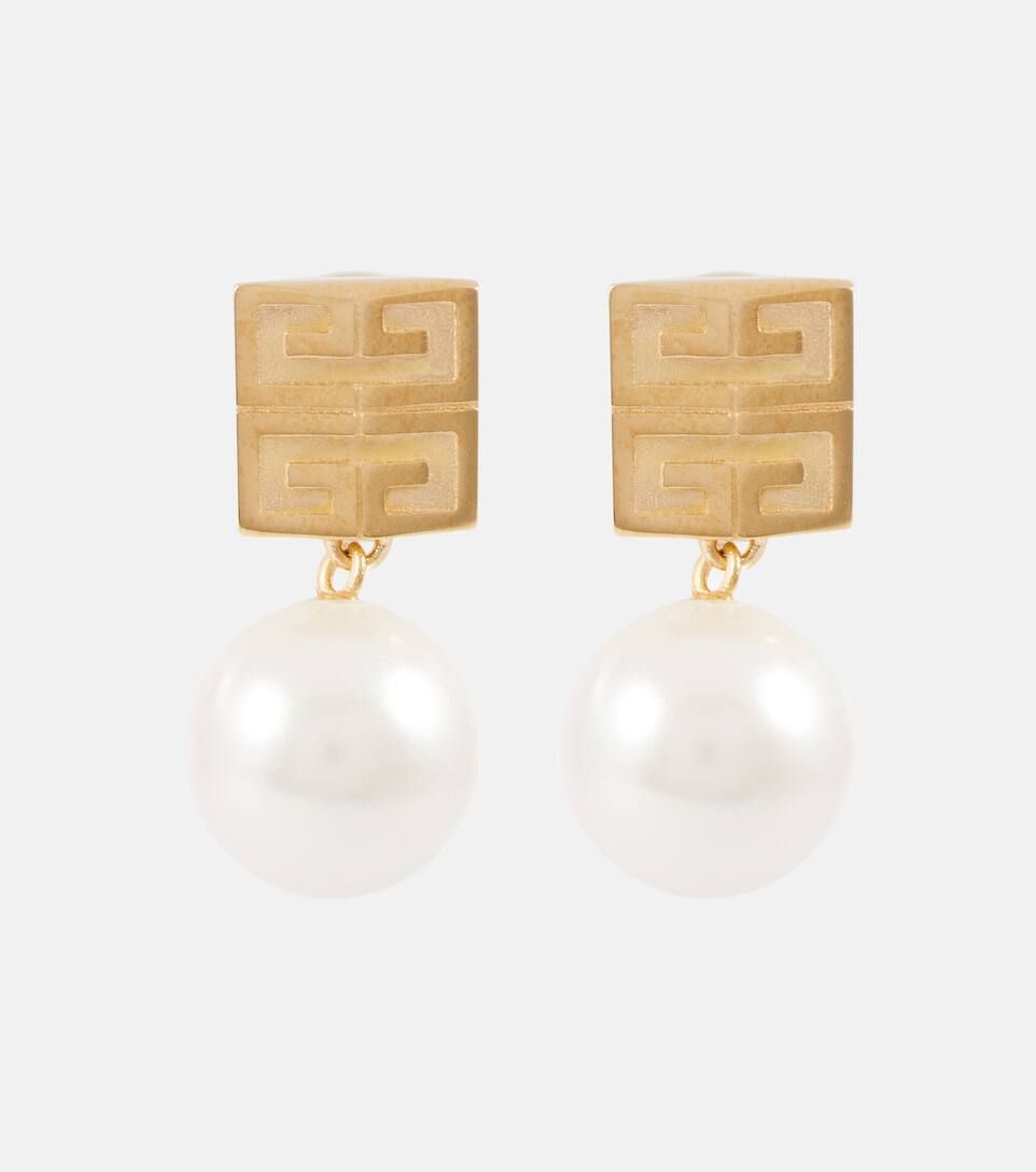 4G embellished brass earrings | Mytheresa (US/CA)