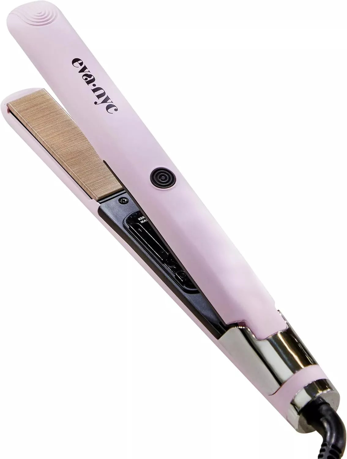 EVA NYC Healthy Heat 1" Flat Hair Iron Straightener Professional Hair Styling Iron | Walmart (US)