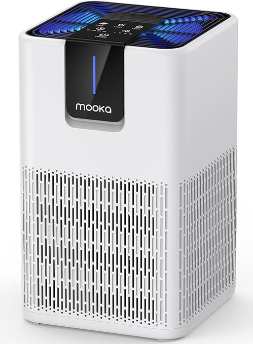 Air Purifiers for Home Large Room 1250 Ft²,MOOKA H13 HEPA Air Purifier for Pets Dust Odor Smoke,... | Amazon (US)