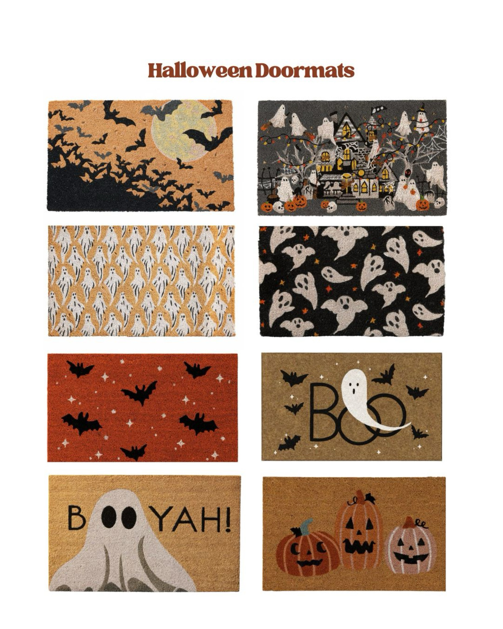 So many cute doormats for Halloween this season! 🎃🧙‍♀️👻

#LTKfindsunder50 #LTKhome #LTKSeasonal