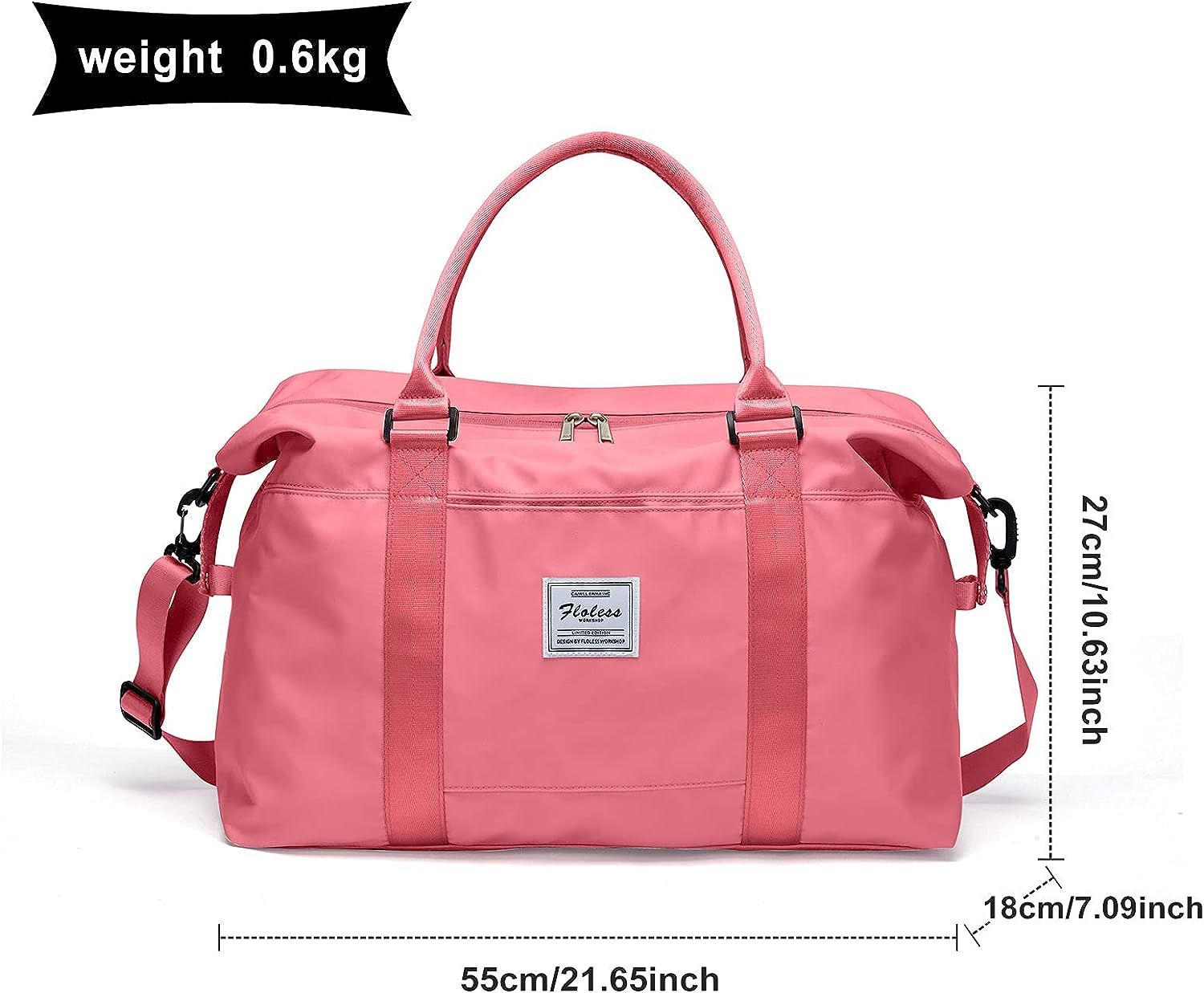 Womens travel bags, weekender carry on for women, sports Gym Bag, workout duffel bag, overnight s... | Amazon (US)