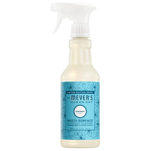 Mrs. MEYER'S CLEAN DAY Room Spray, Multi-Surface Everyday Cleaner, Dewdrop Scent, 16 Fluid Fl Oz Bottle | Amazon (US)