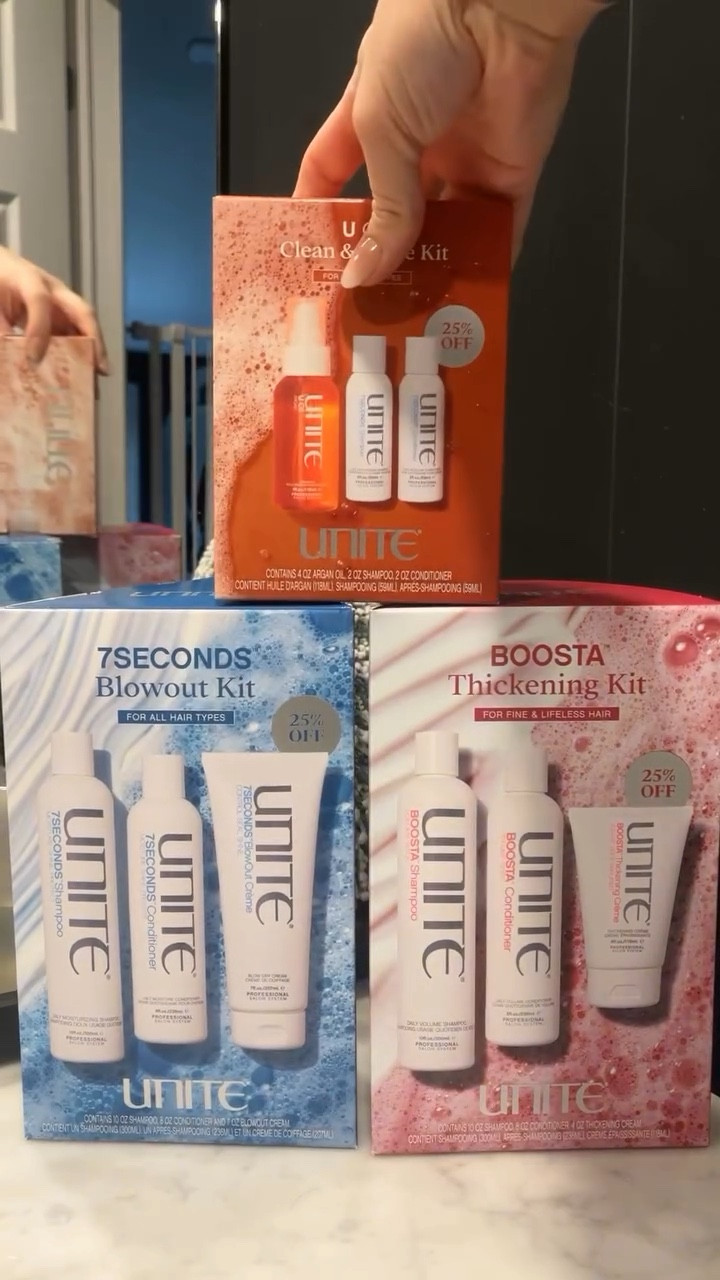 give the gift of the best blowout ever with @unite_hair this holiday season 🫶 #ad #unitehair