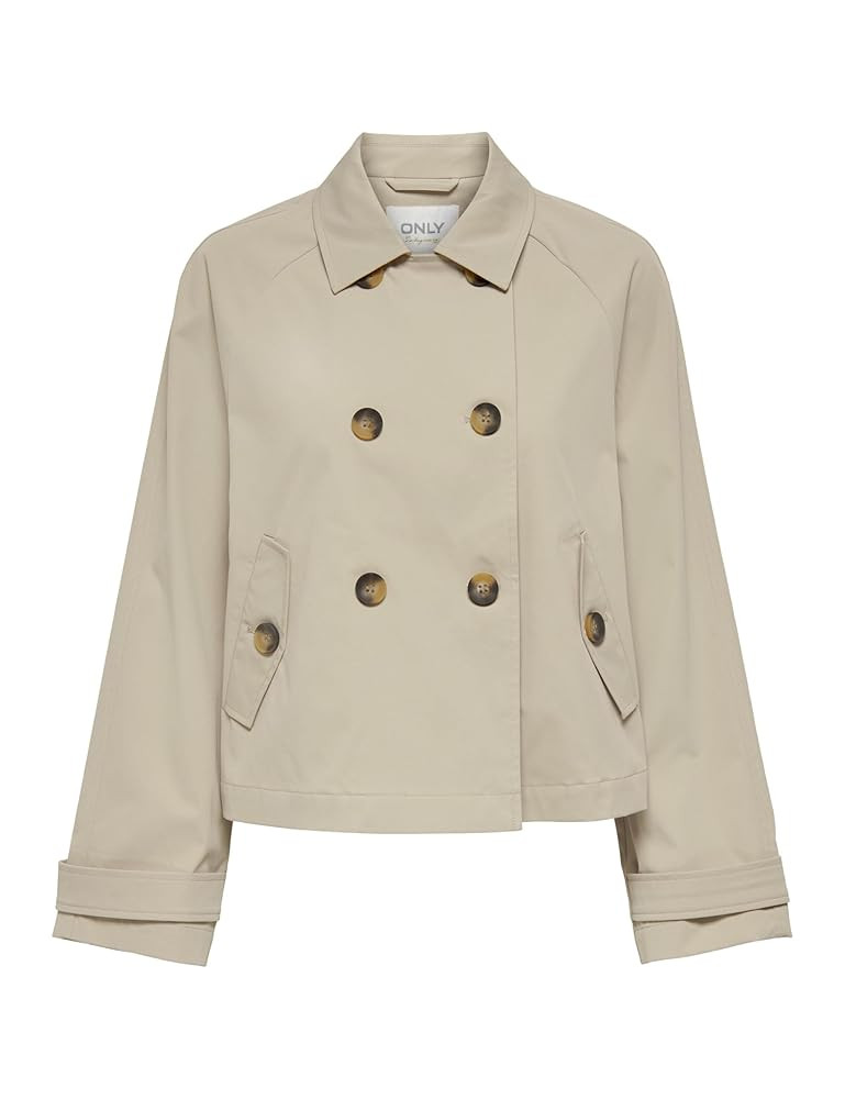 ONLY Damen Onlapril Short OTW Noos Trenchcoat | Amazon (DE)