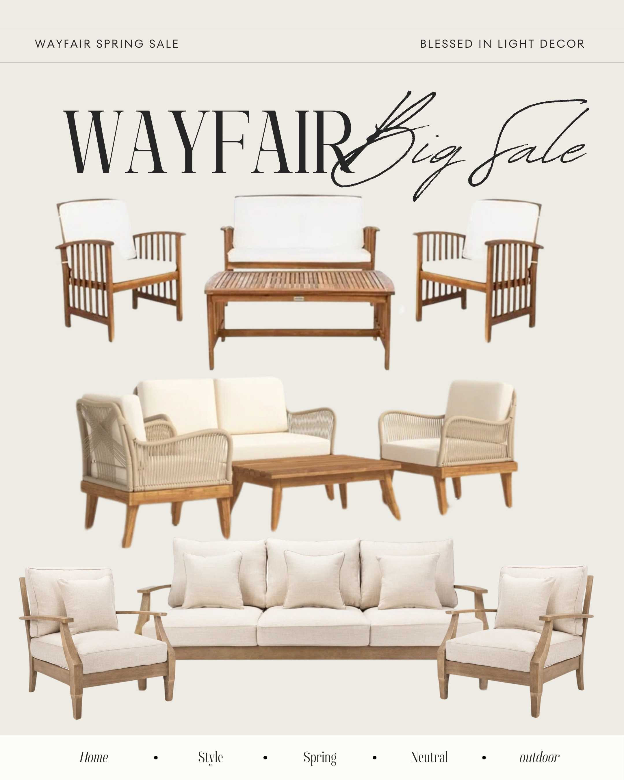 Wayfair big sale!!!#spring2024 #wayfair #wayfairfinds #deals #sale #spring #home #homedecor #outdoors 

#LTKstyletip #LTKsalealert #LTKhome