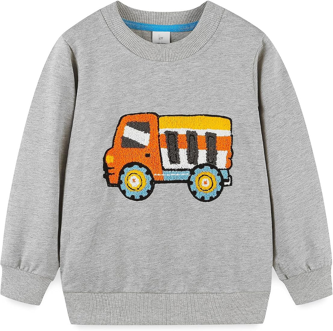 Bumeex Toddler Boy's Kids Crewneck Pullover Sweatshirts 2-7Year | Amazon (US)