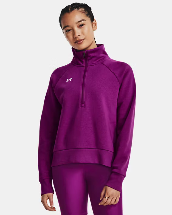 Women's UA Rival Fleece ½ Zip | Under Armour (US)