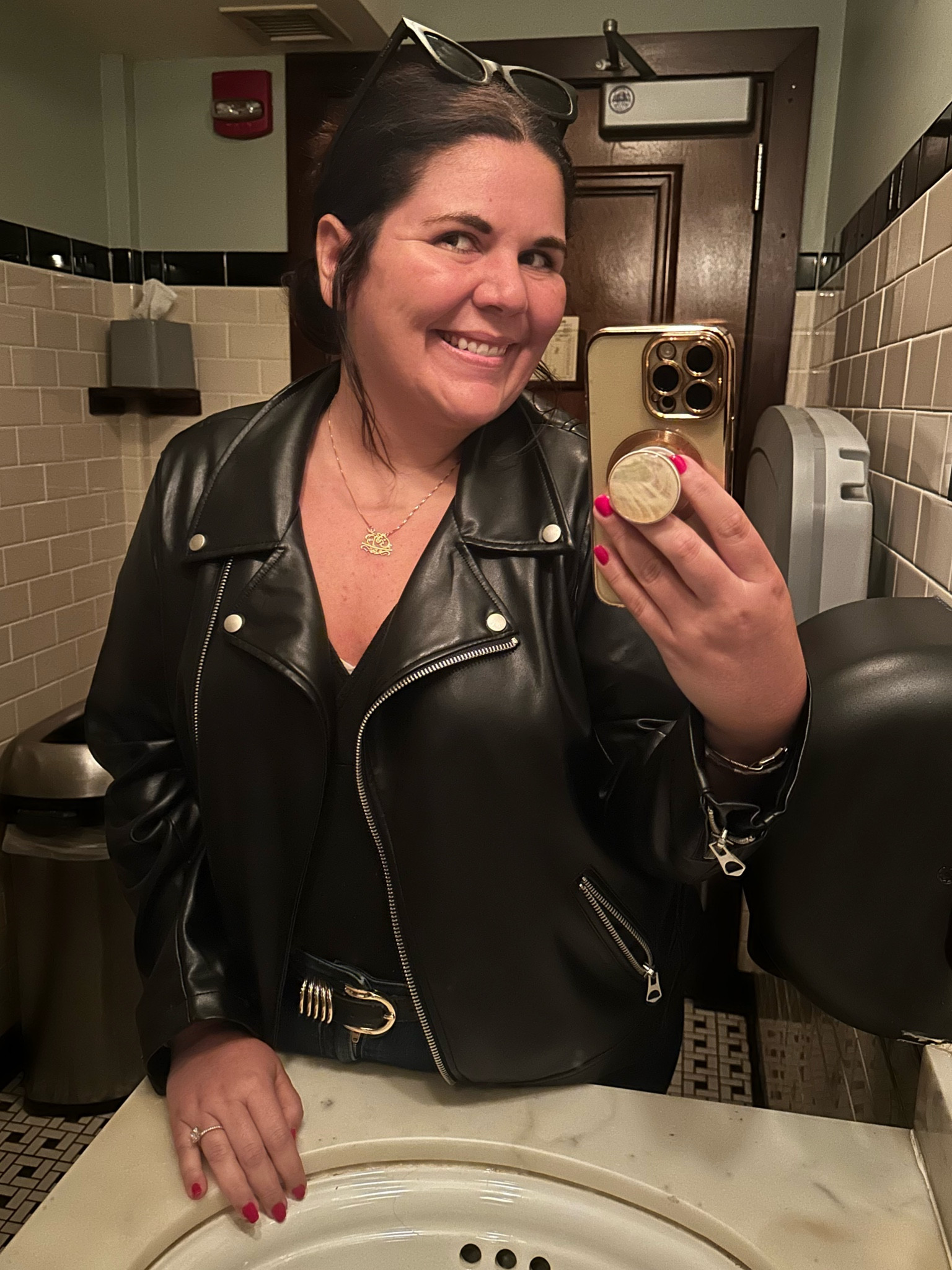 Throwback to last month and my favorite fall jacket! It goes with everything and is such great faux leather quality!

#LTKHalloween #LTKGiftGuide #LTKSeasonal