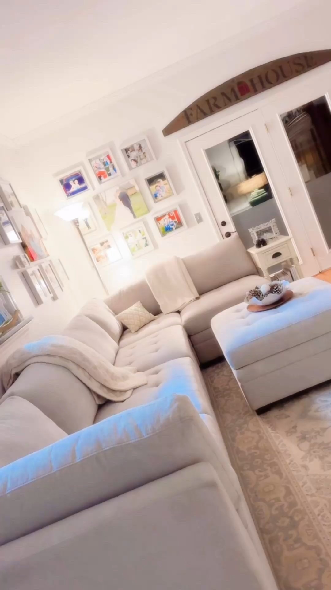 Also, @wesmabry went and picked up our new sofa 🛋️ tonight and it fits so perfectly in this space!!! 🤩 The first one we got was a bit too small, so we ended up re-selling it and were able to score this amazing one 🏷️ for the exact same price (!!) from someone we knew from church who sells these for a living!! Brand new!! 🙌🏽 I mean……. WHAT!!! 🤍

Couldn’t find 🔗 this exact one to link, but linked a very similar one 🥰 for y’all below 👇🏽 