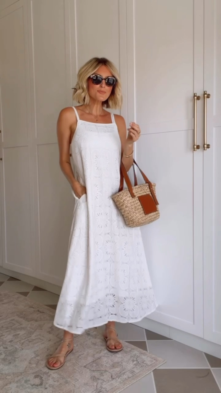 This white maxi dress is perfect for vacation 💕 wearing S.

Loverly Grey, Amazon find, Amazon fashion, white maxi dress, spring dress, vacation dress, beach dress, spring fashion, spring outfit ideas 

#LTKootd #LTKSeasonal #LTKTravel