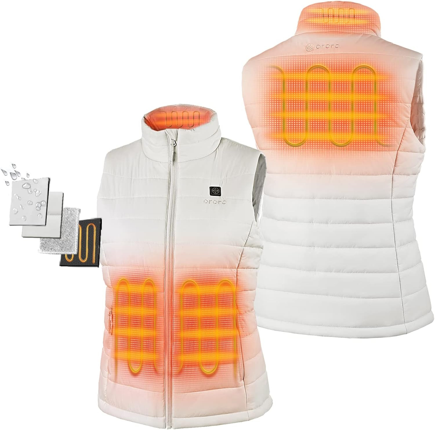 ORORO Women's Lightweight Heated Vest with Battery Pack | Amazon (US)