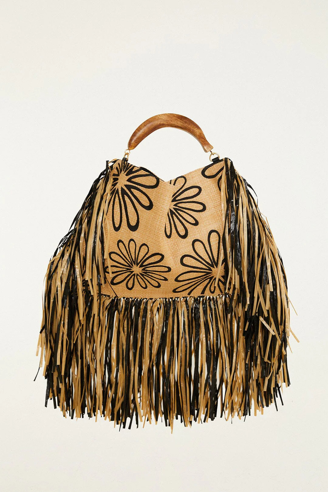 Fringed Raffia Mini Bag | FARM Rio | FarmRio (US)
