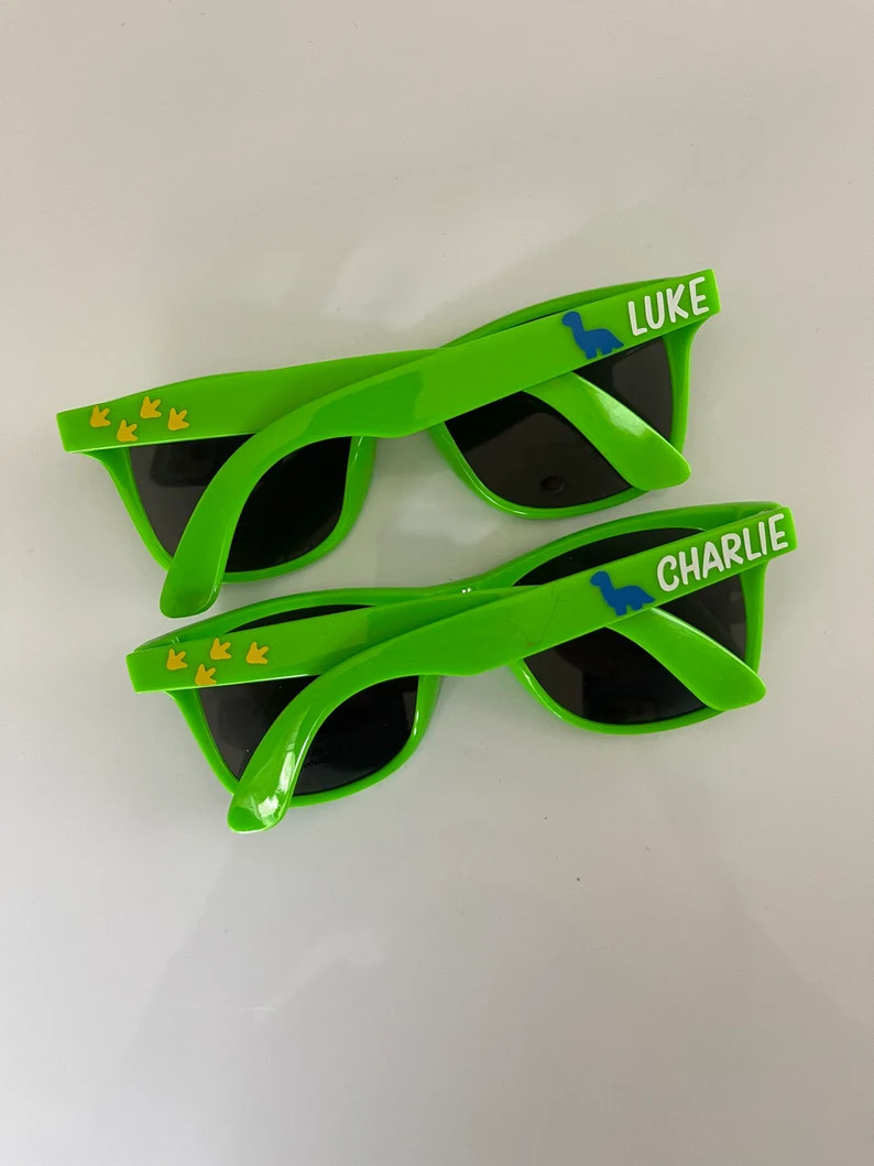 Child Size Sunglasses Kids Sunglasses Family Vacation Rainbow Birthday Kids Party Favor Kids Cust... | Etsy (US)