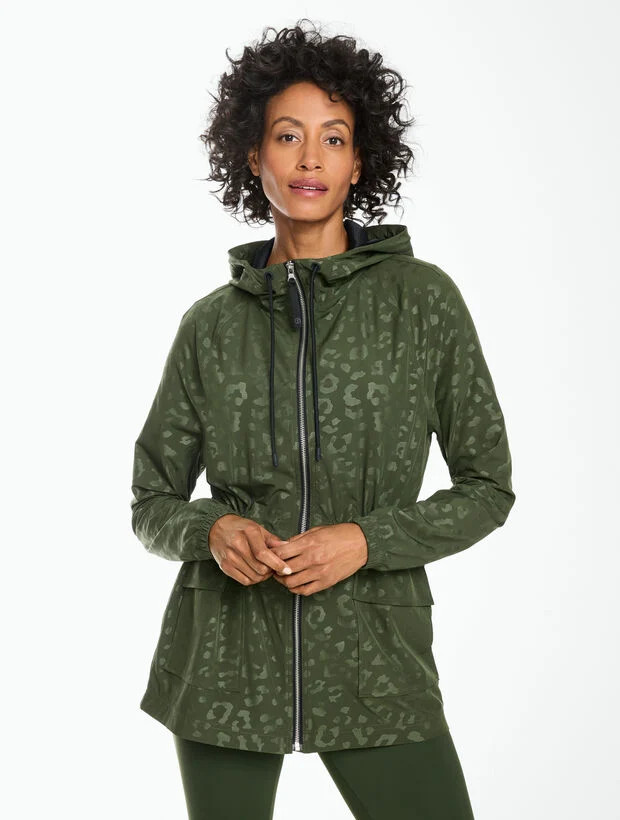 Embossed Leopard Jacket | Talbots