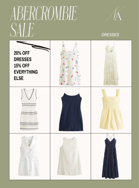 Abercrombie Sale: dresses 🤍✨

#dresses #abercrombiedresses #a&fdresses #springdresses #springdress #vacationwear

#LTKSeasonal #LTKstyletip #LTKfindsunder100