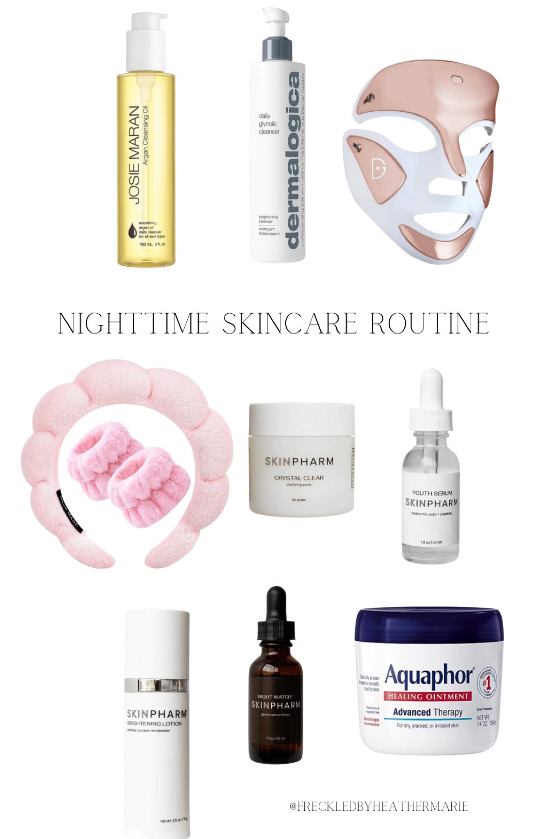 Nighttime skincare routine 

#LTKbeauty #LTKFind