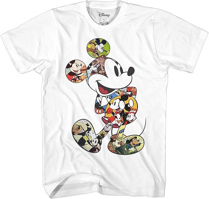 Mickey Mouse Scene Me Vintage Classic Disneyland World Adult Tee Graphic T-Shirt for Men Tshirt C... | Amazon (US)