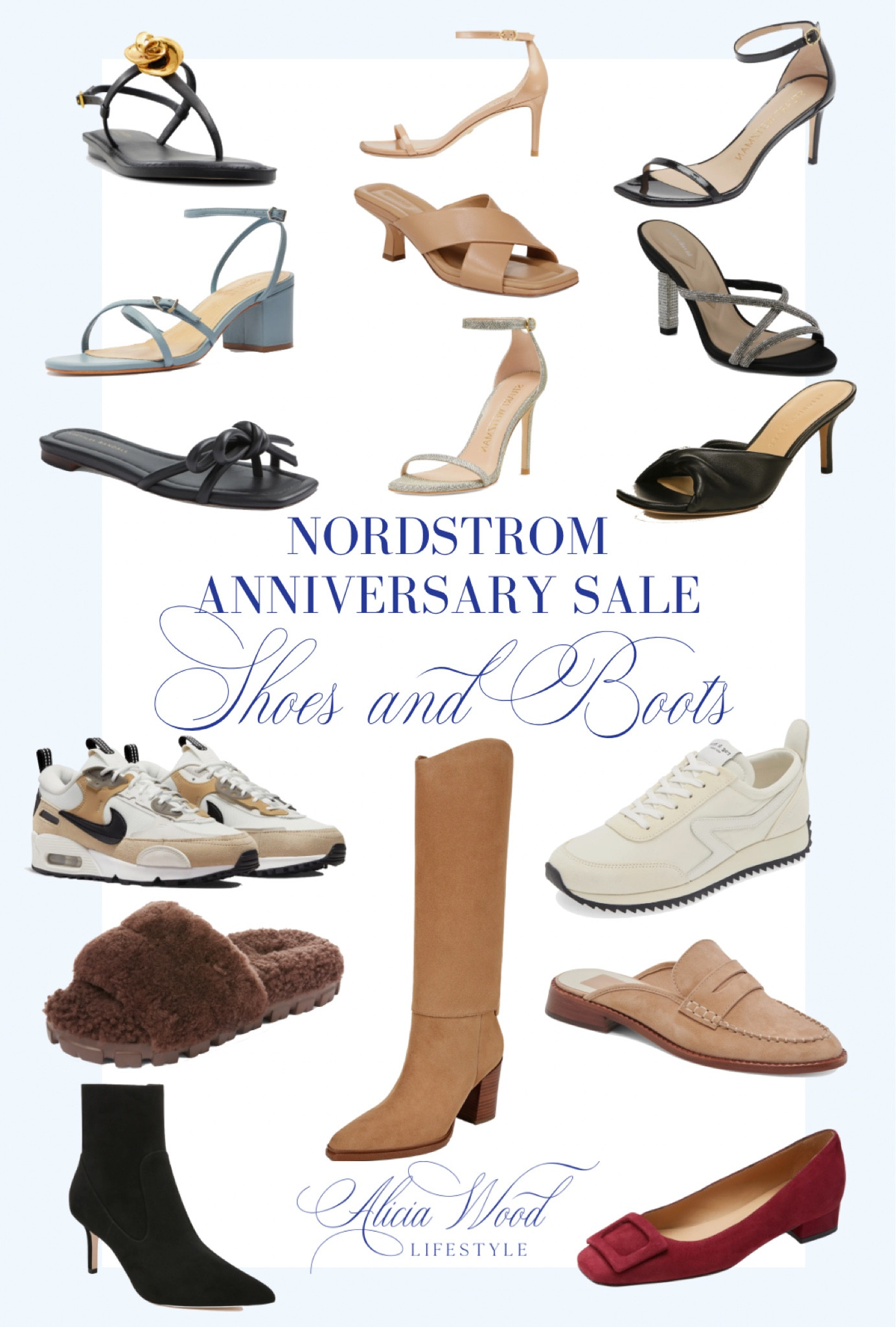 NORDSTROM ANNIVERSARY SALE 
SHOES & BOOTS 

Vince cross cross sandal
Veronica beard black pointed toe ankle bootie 
Ann mashburn buckle suede flat
Schultz ankle strap sandal 
Dolce vita haven suede loafer Mule
Loeffler Randall  Hadley Bow sandal
Charles David crystal cross cross heel 
Rag & Bone retro runner sneaker
Veronica beard Melli sandal
Ugg cozetta curly slipper 
Ted baker rosette sandal 
Stuart Weizmann nudist curve sandal 
Nike air max futura sneaker Sarto suede tall boot block heel 


#LTKxNSale #LTKShoeCrush #LTKSummerSales