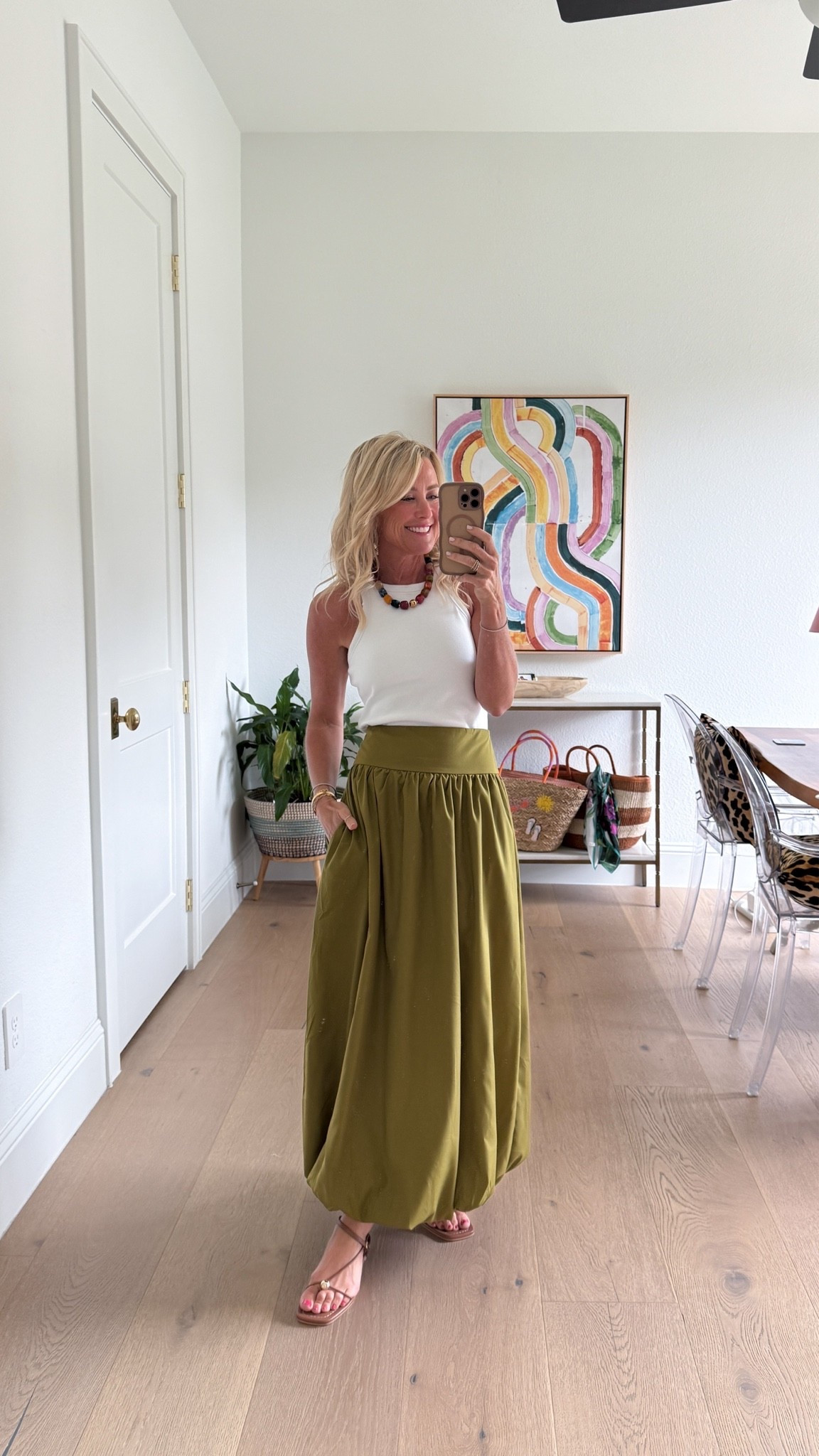 Easiest outfit to put together and so adorable! Love in skirts this time of year and absolutely adore this one.

Top: small
Skirt: small

#LTKgrwm #LTKootd #LTKOver40