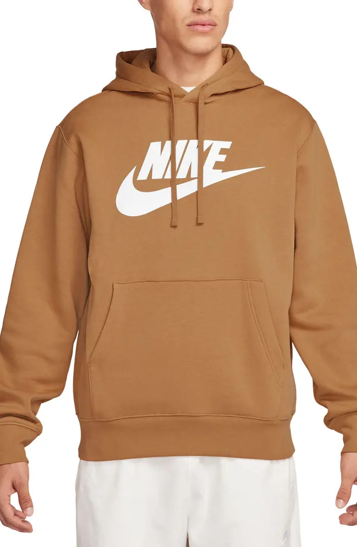 Sportswear Club Fleece Logo Hoodie | Nordstrom Rack