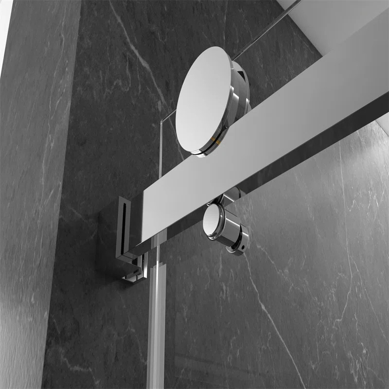 60'' W 76'' H Frameless Rectangle Reversible Shower Stall | Wayfair North America