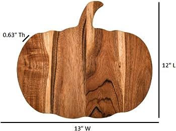 Affinity Decor Organic Acacia kitchen Cutting Chopping Board Platter Wine Holder with Handles for... | Amazon (US)