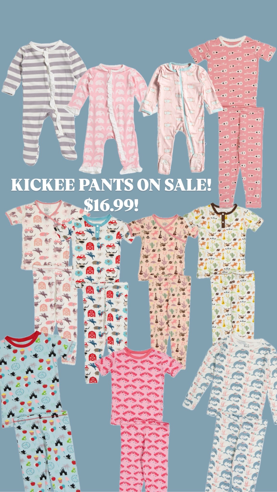 Kickee Pants on sale at TJ! $16.99!!! Bamboo pjs, Kickee pants, Kickee pants pajamas, baby footie pjs, baby footies, baby pjs, toddler pjs, kids pjs, toddler pajamas, kids pajamas, baby pajamas, bamboo pajamas, infant bamboo pjs, toddler bamboo pjs 

#LTKKids #LTKBaby #LTKSaleAlert