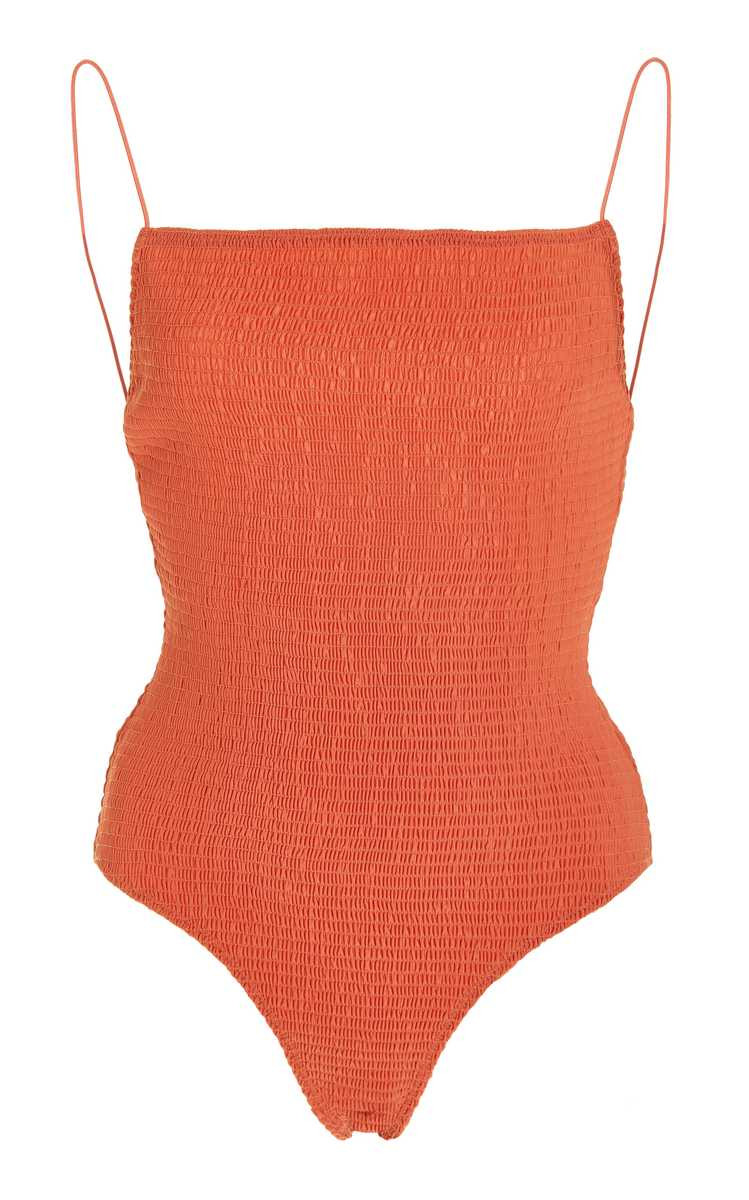 Smocked One-Piece Swimsuit | Moda Operandi (Global)