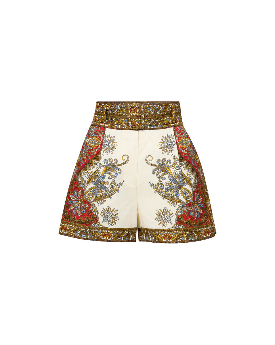 Hobbes Linen Short | Veronica Beard