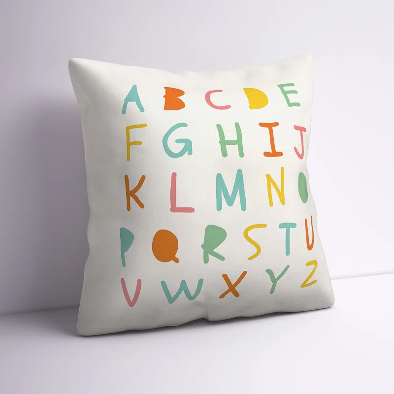 Noblitt ABC's Throw Pillow | Wayfair North America