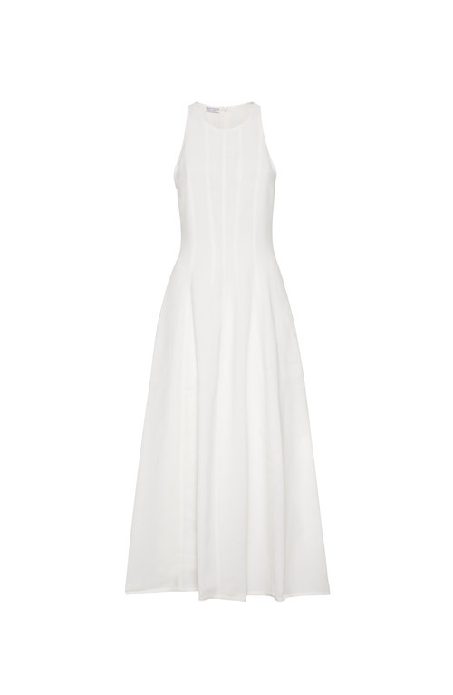 Brunello Cucinelli Fluid dress in White at Nordstrom, Size Xx-Small Eu | Nordstrom