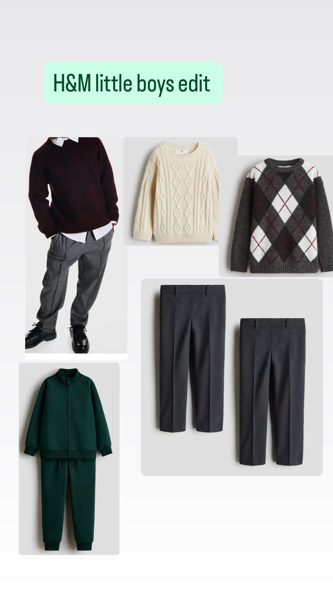 H&M edit for little boys. Take advantage of their sale 15-25% depending how much you spend!


#LTKKids #LTKGiftGuide #LTKootd