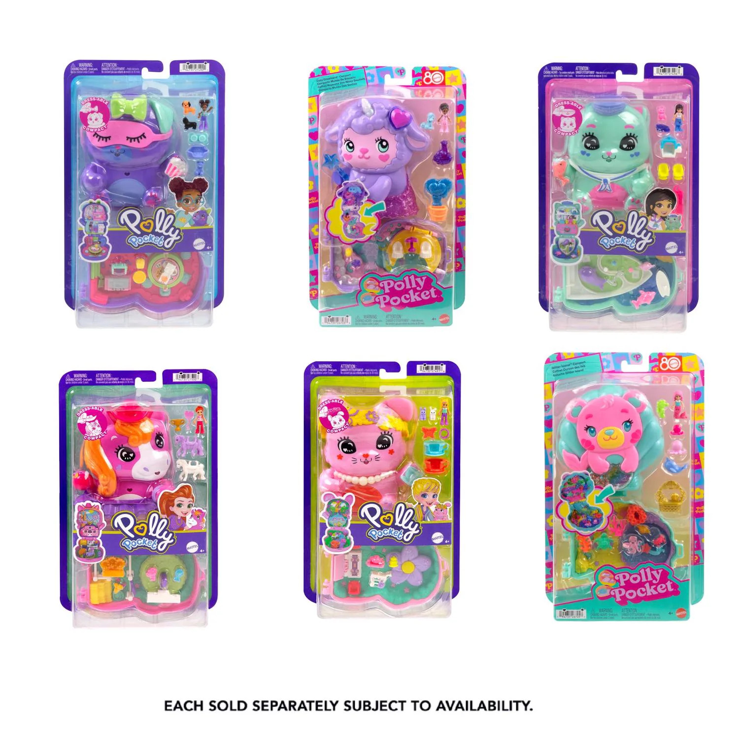 Boss Pet Mattel Polly Pocket Pocket World Assorted | 32089 | Lowe's