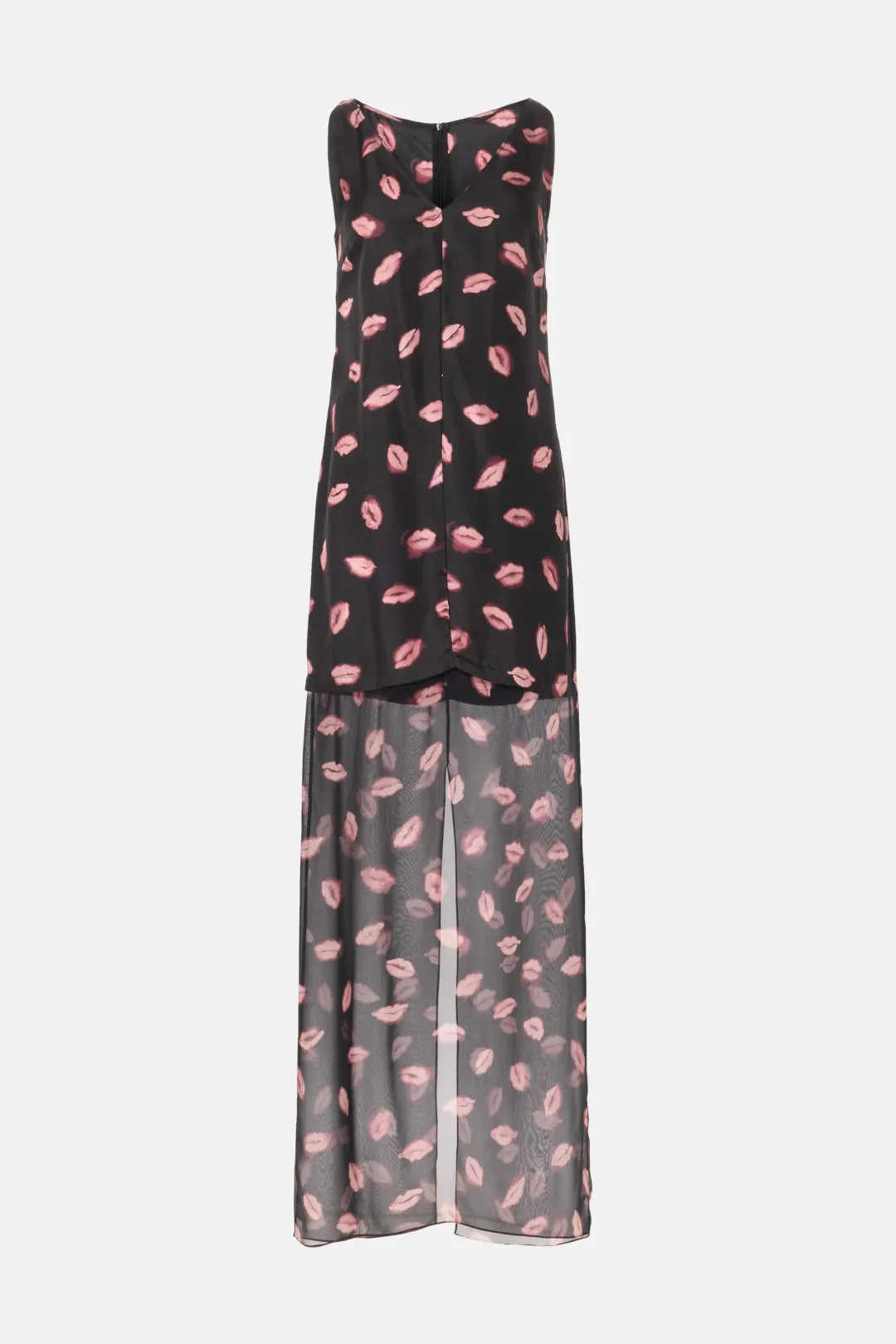 Katrin Printed Lips Maxi Dress | Rent the Runway
