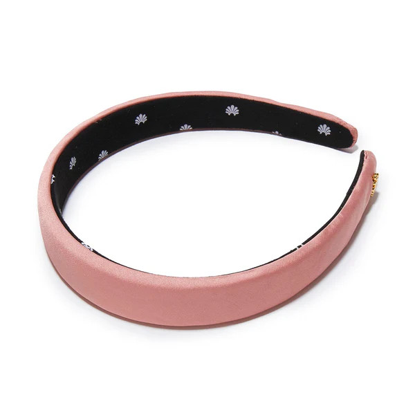 ROSE BLUSH CHARLOTTE SILK HEADBAND | LELE SADOUGHI